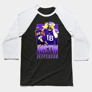 VINTAGE JUSTIN JEFFERSON Baseball T-Shirt